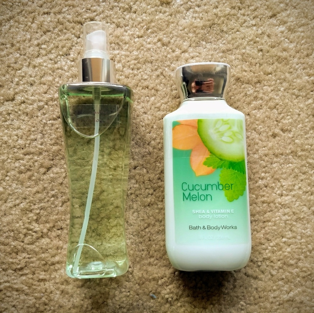 Bath and Body Works Cucumber Melon Set (New)